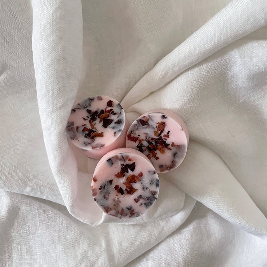Fondant parfumé cire de soja naturelle rose